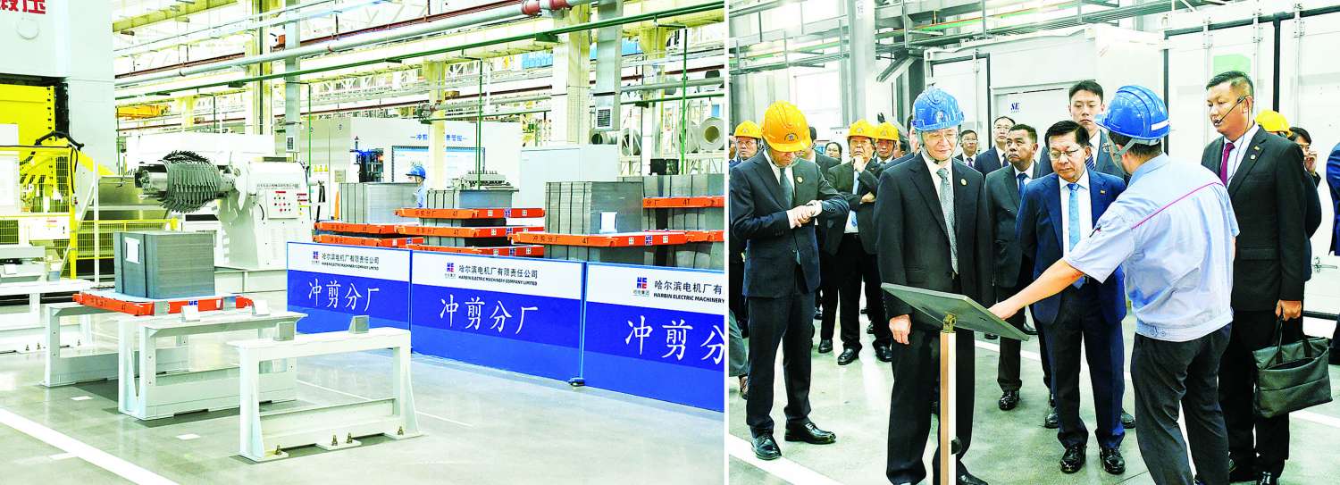 You are currently viewing နိုင်ငံတော်လုံခြုံရေးနှင့် အေးချမ်းသာယာရေးကော်မရှင်ဥက္ကဋ္ဌ ဦးဆောင်သည့် မြန်မာအဆင့်မြင့်ကိုယ်စားလှယ်အဖွဲ့ Harbin Institute of Technology နှင့် Harbin Electric Corporation သို့သွားရောက်ကြည့်ရှုလေ့လာ (၄-၉-၂၀၂၅)