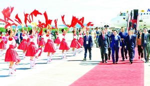 Read more about the article နိုင်ငံတော်လုံခြုံရေးနှင့် အေးချမ်းသာယာရေးကော်မရှင်ဥက္ကဋ္ဌ ဦးဆောင်သည့် မြန်မာအဆင့်မြင့်ကိုယ်စားလှယ်အဖွဲ့ တရုတ်ပြည်သူ့သမ္မတနိုင်ငံသို့ ရောက်ရှိ (၃၀-၈-၂၀၂၅)