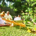 ဘယ်လာရုစ်သမ္မတနိုင်ငံသမ္မတနှင့် ပြည်ထောင်စုသမ္မတမြန်မာနိုင်ငံတော်ယာယီသမ္မတ တို့ နှစ်နိုင်ငံအထိမ်းအမှတ် သစ်ပင်အတူတကွစိုက်ပျိုး (၂၈-၁၁-၂၀၂၅)