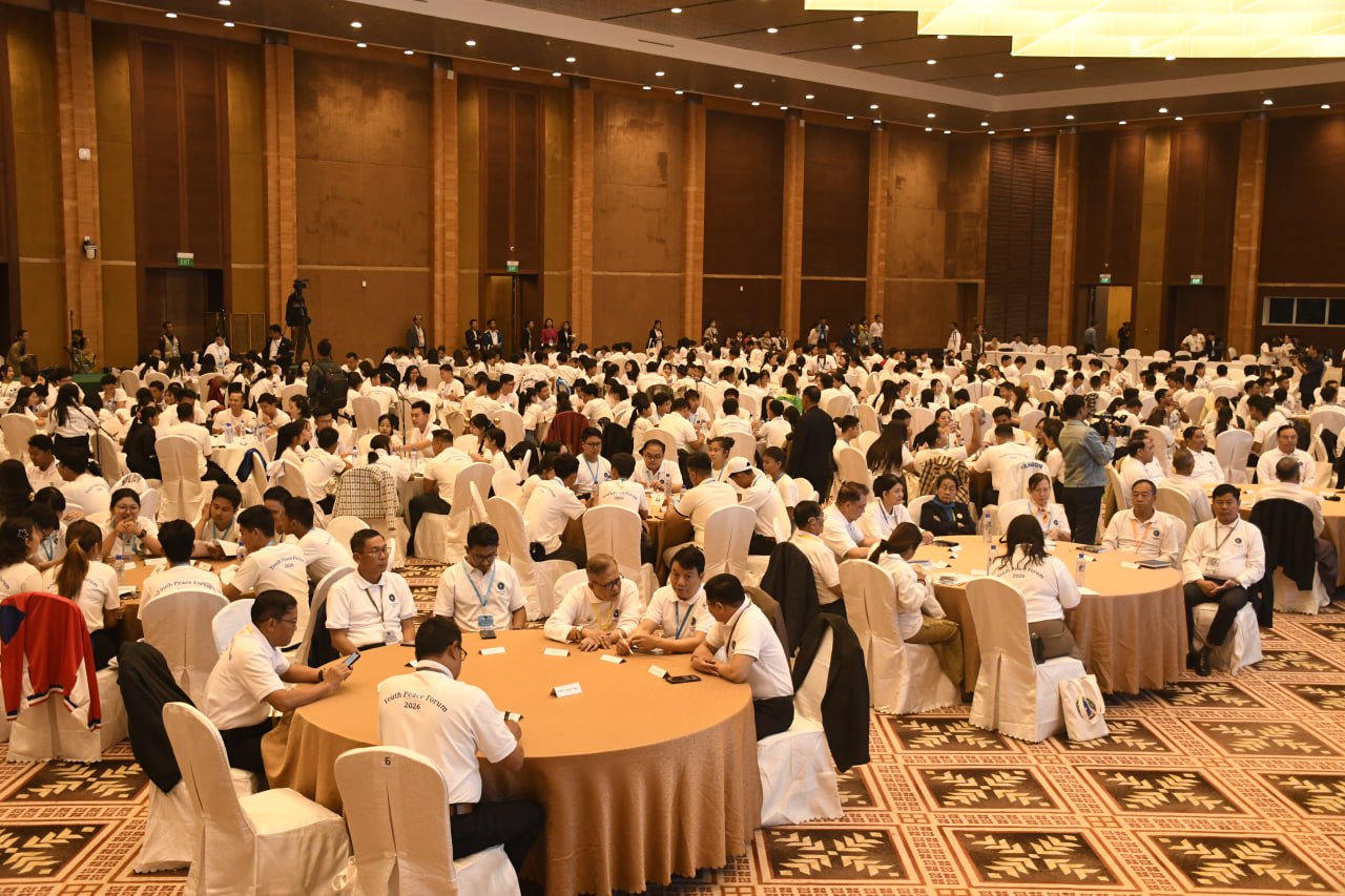 You are currently viewing လူငယ်ငြိမ်းချမ်းရေးဖိုရမ် ၂၀၂၆ ဒုတိယနေ့(မွန်းလွဲပိုင်း) ကျင်းပ (၁၄-၁-၂၀၂၆)