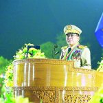 (၈၁) နှစ်မြောက် တပ်မတော်နေ့ စစ်ရေးပြအခမ်းအနား၌ တပ်မတော်ကာကွယ်ရေးဦးစီးချုပ် ဗိုလ်ချုပ်မှူးကြီး သတိုးမဟာသရေစည်သူ သတိုးသီရိသုဓမ္မ မင်းအောင်လှိုင် ပြောကြားသည့် မိန့်ခွန်း (၂၇-၃-၂၀၂၆)