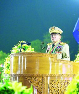 (၈၁) နှစ်မြောက် တပ်မတော်နေ့ စစ်ရေးပြအခမ်းအနား၌ တပ်မတော်ကာကွယ်ရေးဦးစီးချုပ် ဗိုလ်ချုပ်မှူးကြီး သတိုးမဟာသရေစည်သူ သတိုးသီရိသုဓမ္မ မင်းအောင်လှိုင် ပြောကြားသည့် မိန့်ခွန်း (၂၇-၃-၂၀၂၆)