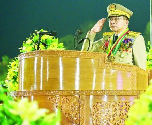 (၈၁) နှစ်မြောက် တပ်မတော်နေ့ စစ်ရေးပြအခမ်းအနား၌ တပ်မတော်ကာကွယ်ရေးဦးစီးချုပ် ဗိုလ်ချုပ်မှူးကြီး သတိုးမဟာသရေစည်သူ သတိုးသီရိသုဓမ္မ မင်းအောင်လှိုင် ပြောကြားသည့် မိန့်ခွန်း (၂၇-၃-၂၀၂၆)