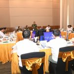 အမျိုးသားစည်းလုံးညီညွတ်ရေးနှင့် ငြိမ်းချမ်းရေးဖော်ဆောင်မှုညှိနှိုင်းရေးကော်မတီ (NSPNC) အဖွဲ့ဝင်များတွေ့ဆုံ၍ လုပ်ငန်းစဉ်များ ဆွေးနွေးသည့် မှတ်တမ်းဓာတ်ပုံများ (၂၃-၄-၂၀၂၆)