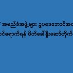 PDF အမည်ခံအဖွဲ့များဥပဒေဘောင်အတွင်းခိုလှုံဝင်ရောက်ရန်ဖိတ်ခေါ်နှိုးဆော်တိုက်တွန်း