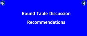 Read more about the article Round Table Discussion Recommendations