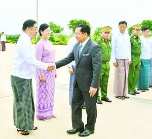 ပြည်ထောင်စုသမ္မတမြန်မာနိုင်ငံတော် နိုင်ငံတော်သမ္မတ ဦးမင်းအောင်လှိုင် ဦးဆောင်သည့် မြန်မာအဆင့်မြင့်ကိုယ်စားလှယ်အဖွဲ့ အိန္ဒိယနိုင်ငံသို့ တရားဝင်ခရီးစဉ် ရောက်ရှိ (၃၀-၅-၂၀၂၆)