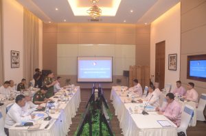 အမျိုးသားစည်းလုံးညီညွတ်ရေးနှင့် ငြိမ်းချမ်းရေးဖော်ဆောင်မှုညှိနှိုင်းရေးကော်မတီနှင့် မွန်ပြည်သစ်ပါတီ(NMSP)တို့ တွေ့ဆုံဆွေးနွေး (၂-၇-၂၀၂၆)