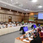 အမျိုးသားစည်းလုံးညီညွတ်ရေးနှင့် ငြိမ်းချမ်းရေးဖော်ဆောင်မှုညှိနှိုင်းရေးကော်မတီနှင့် မှတ်ပုံတင်ခွင့်ပြုပြီးသည့် နိုင်ငံရေးပါတီများ တွေ့ဆုံပွဲ ကျင်းပ (၁၇-၈-၂၀၂၆)
