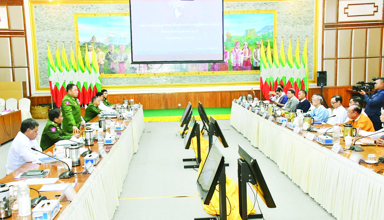 You are currently viewing NSPNC နှင့် နိုင်ငံရေးပါတီများအစုအဖွဲ့၏ အလုပ်အဖွဲ့ကိုယ်စားလှယ်များ တွေ့ဆုံပွဲဒုတိယနေ့ ဆက်လက်ကျင်းပ (၂၀-၁၀-၂၀၂၆)