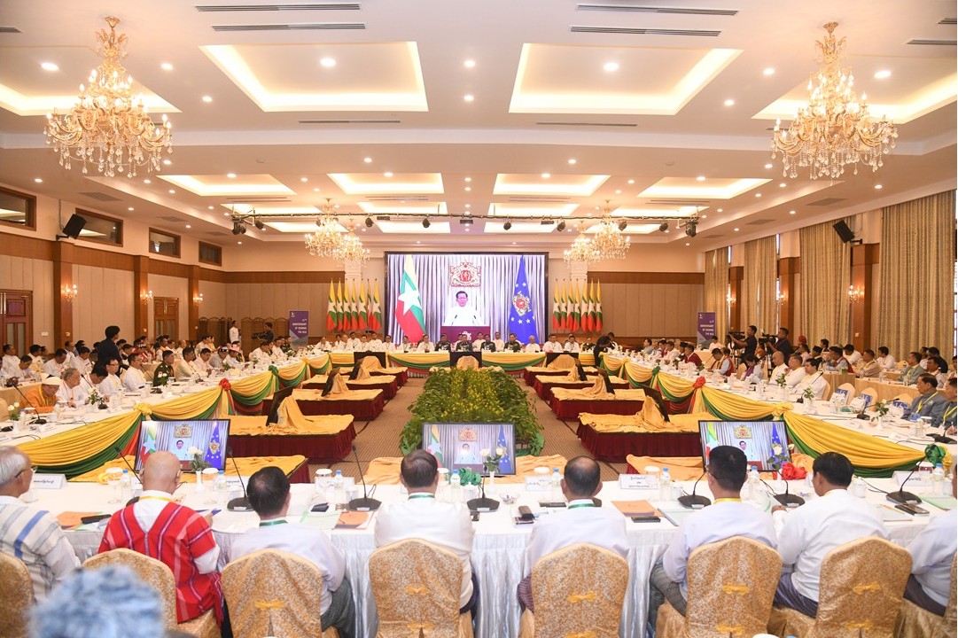 You are currently viewing တစ်နိုင်ငံလုံးပစ်ခတ်တိုက်ခိုက်မှုရပ်စဲရေးသဘောတူစာချုပ် (NCA) (၁၁)နှစ်မြောက် နှစ်ပတ်လည်နေ့ အခမ်းအနားကျင်းပ (၁၅-၁၀-၂၀၂၆)